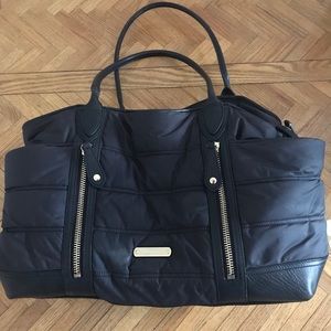 Burberry Abbey Black Nylon Diaper Bag